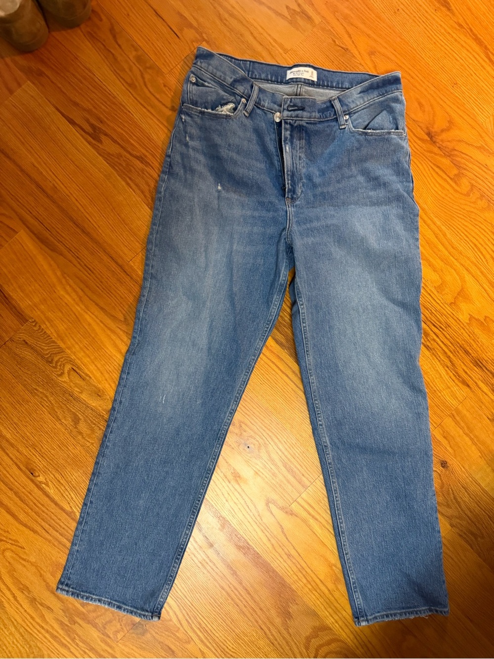 Abercrombie & Fitch Blue Denim Jeans - Classic Five-Pocket